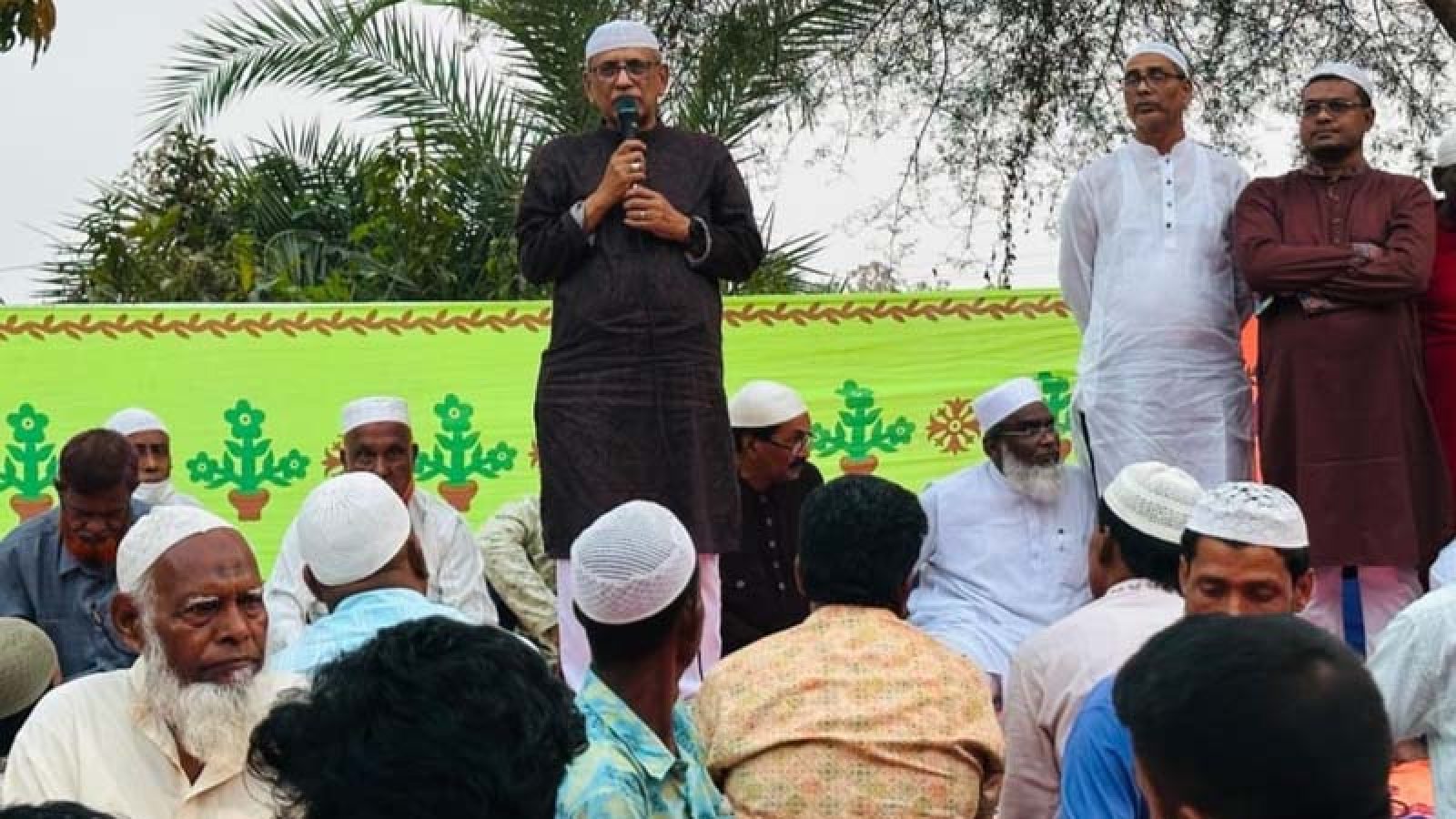 শিক্ষক আজাহারের স্মরণে তানোরে ইফতার ও দোয়া মাহফিল