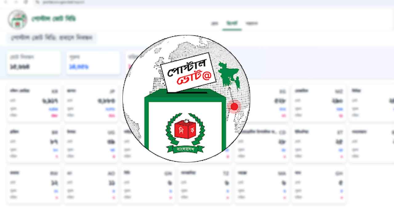 বিদেশে ব্যাপক সাড়া দিলেও দেশে ধীরগতি: পোস্টাল ভোটের দুই চিত্র
