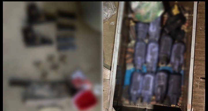যশোরে যৌথ বাহিনীর বড় অভিযান : ১০ গ্রেনেড ও ৩ বিদেশি পিস্তল উদ্ধার
